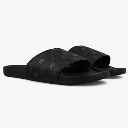 Adidas Full Black Printed Slides