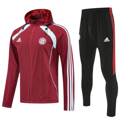 Bayern Munich 2025-26 Full-Zip TrackSuit Waterproof