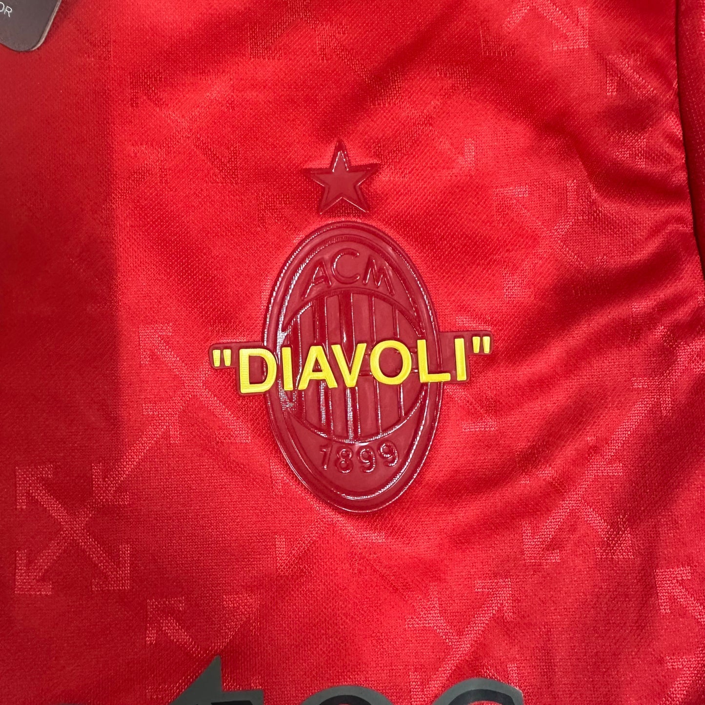 AC Milan x OFF WHITE red green edition