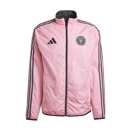 Pink/Black Inter Miami Cf 2025 Anthem Reversible Full-Zip Jacket