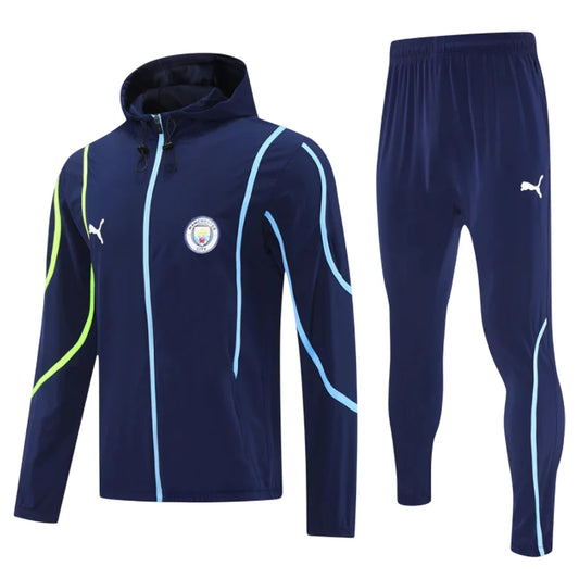 Manchester City 2025-26 Full-Zip TrackSuit Waterproof
