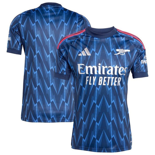 Arsenal 25/26 Away Blue + UCL edition