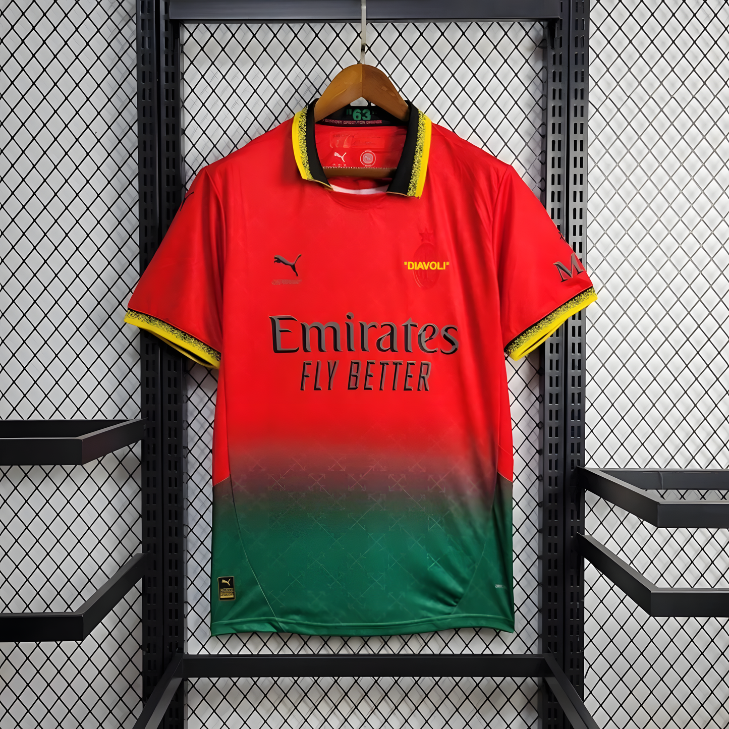 AC Milan x OFF WHITE red green edition