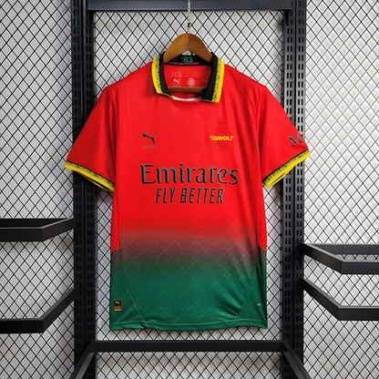 AC Milan x OFF WHITE red green edition