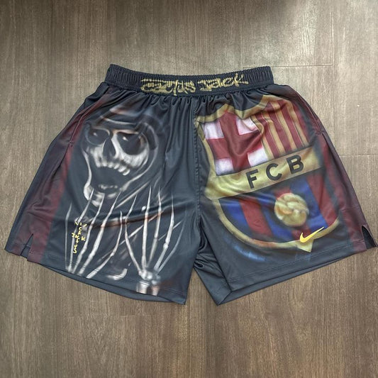 FC Barcelona x Travis scott shorts