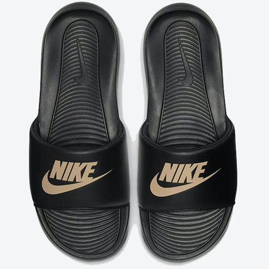 Nike Victory One Black and Gold Logo